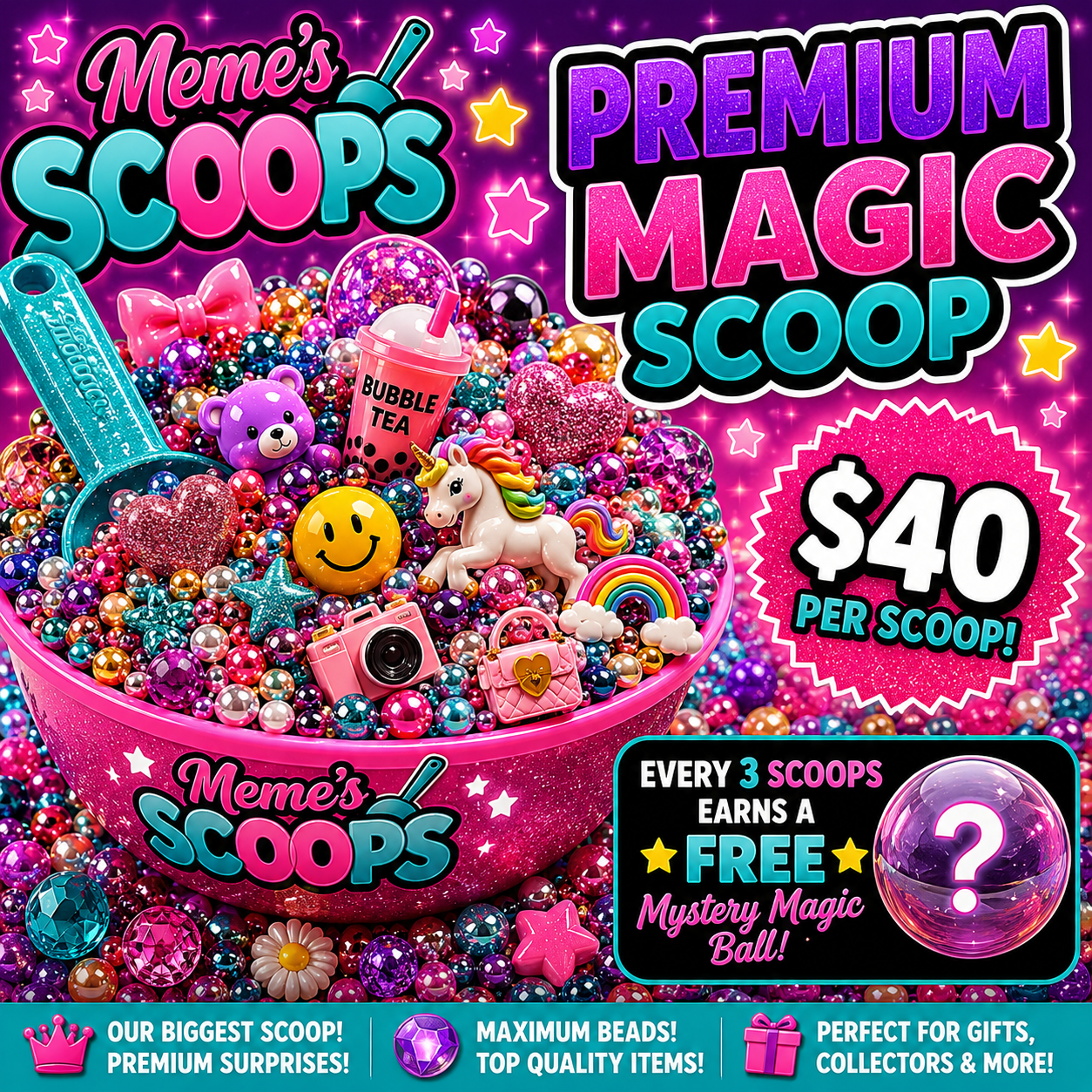 👑 Premium Magic Scoop