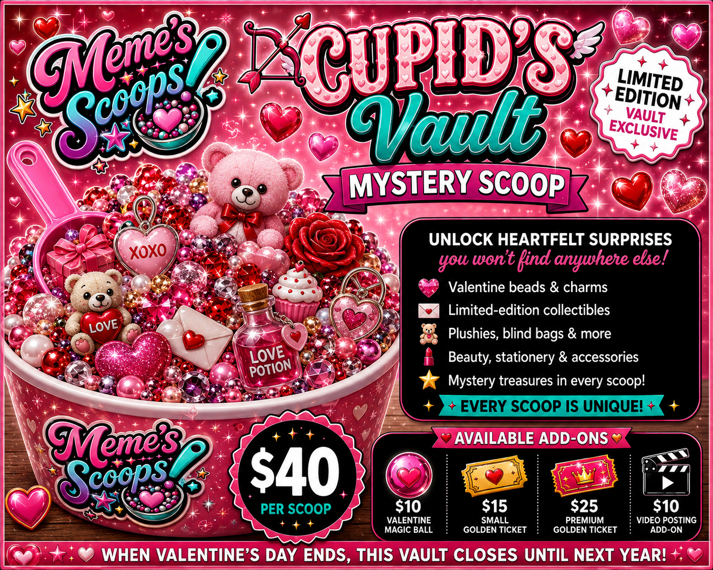 💘 Cupid’s Vault Mystery Scoop